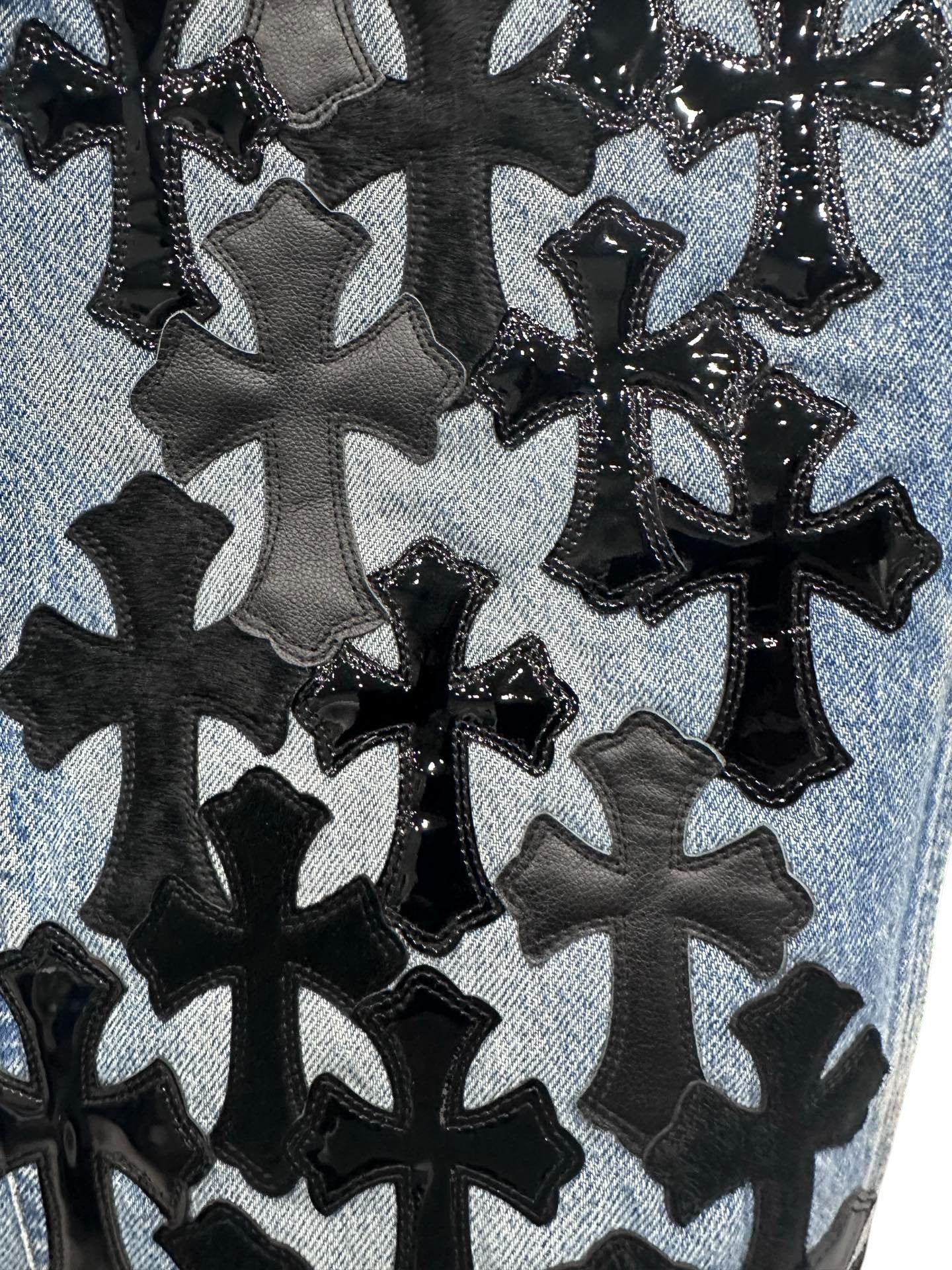 CHROME HEARTS CARPENTER PATCH PANTS RARE