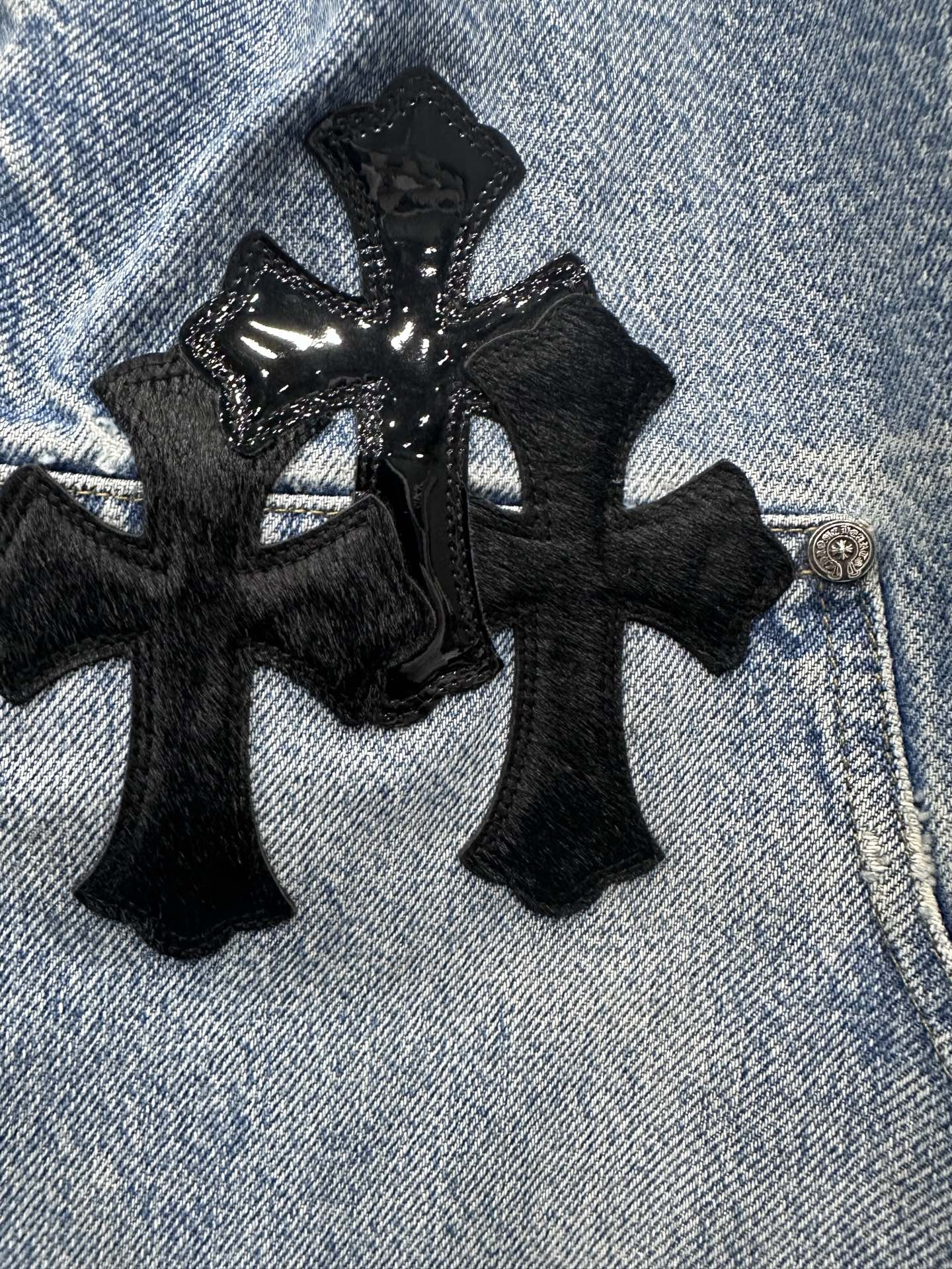 CHROME HEARTS CARPENTER PATCH PANTS RARE