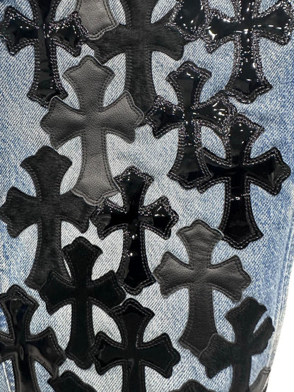 CHROME HEARTS CARPENTER PATCH PANTS RARE