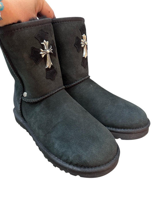 CHROME HEARTS UGG SILVER PATCH SIZE 42