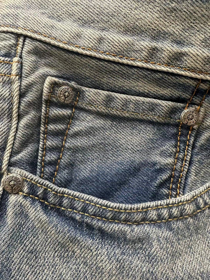 CHROME HEARTS LEVI DENIM SHORTS