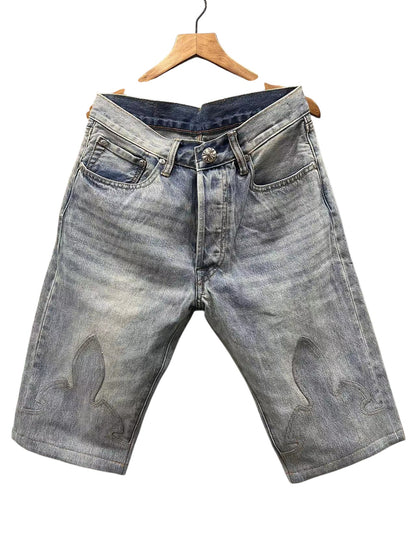 CHROME HEARTS LEVI DENIM SHORTS