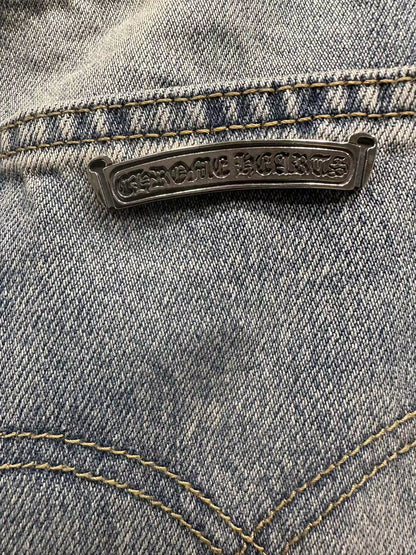 CHROME HEARTS LEVI DENIM SHORTS