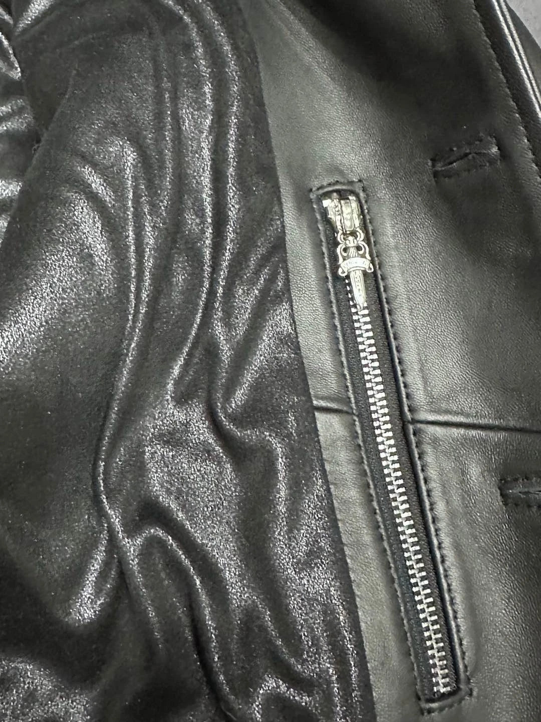 Chrome Hearts Vine Leather Jacket