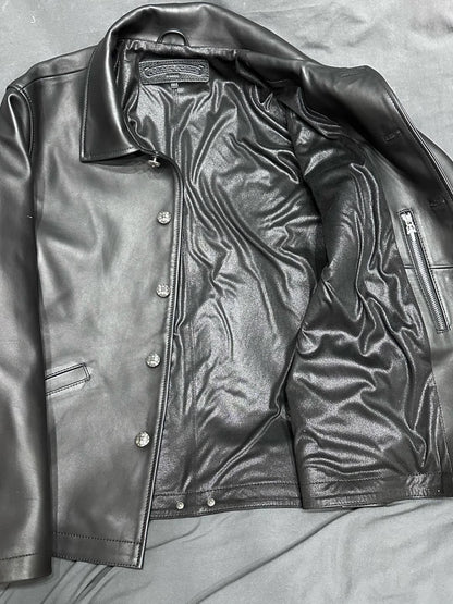 Chrome Hearts Vine Leather Jacket