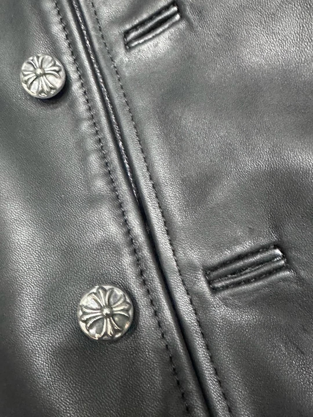 Chrome Hearts Vine Leather Jacket