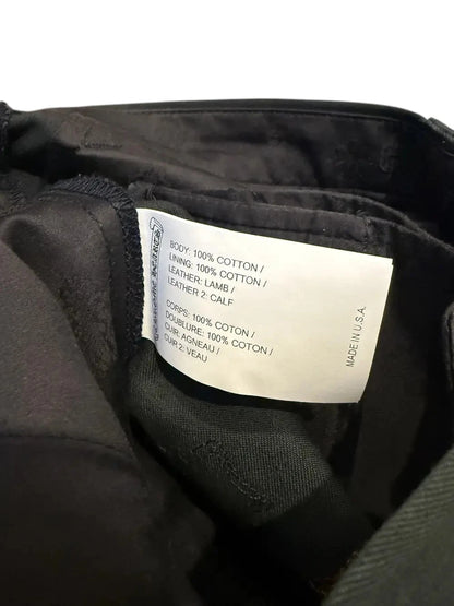 CHROME HEARTS BLACK CHINO PATCH PANTS